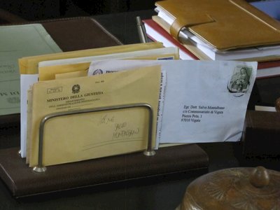 Letters addressed to Inspector Salvo Montalbano